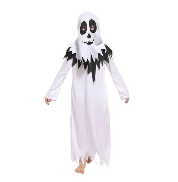 Umorden Halloween Family Matching Kids Adult White Hooded Robe Ghost ...