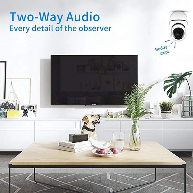 Smart Wireless wifi mobile phone remote Webcam monitor set home indoor monitoring HD night vision