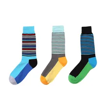 Новая Мода Человек полосой печати Цвет блок хлопковые носки Цвет ful CasualSlippers короткие укороченные носки тапки Cut лодыжки Soc#20