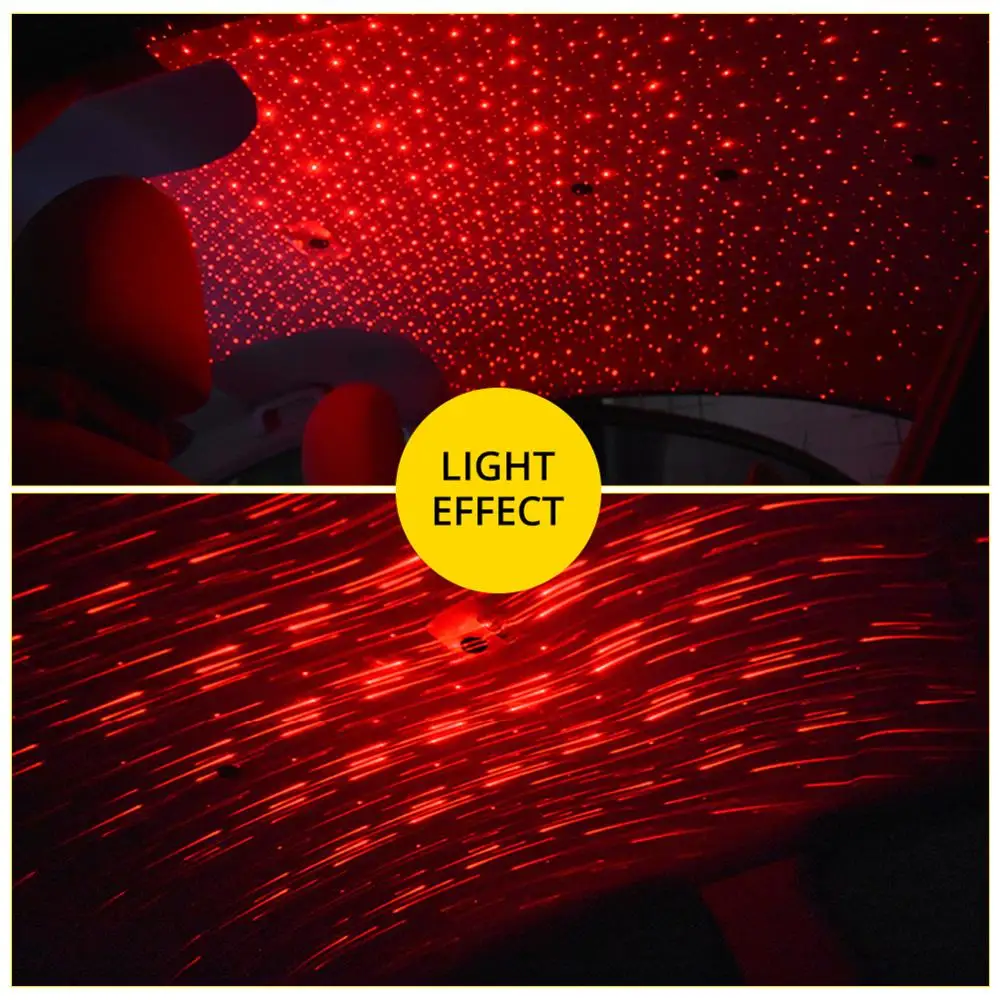 ACEERSUN USB LED Автомобильный атмосферный окружающий звездный свет DJ RGB цветная
