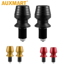 Auxmart 7/" 22 мм Универсальная рукоятка мотоцикла бар Торцевая заглушка для розетки слайдер CNC алюминиевый антивибрационный спортивный мотор