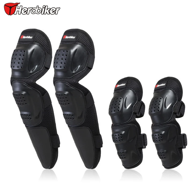 HEROBIKER Motorcycle Kneep Motocross Off Road Dirt Elbow & Knee