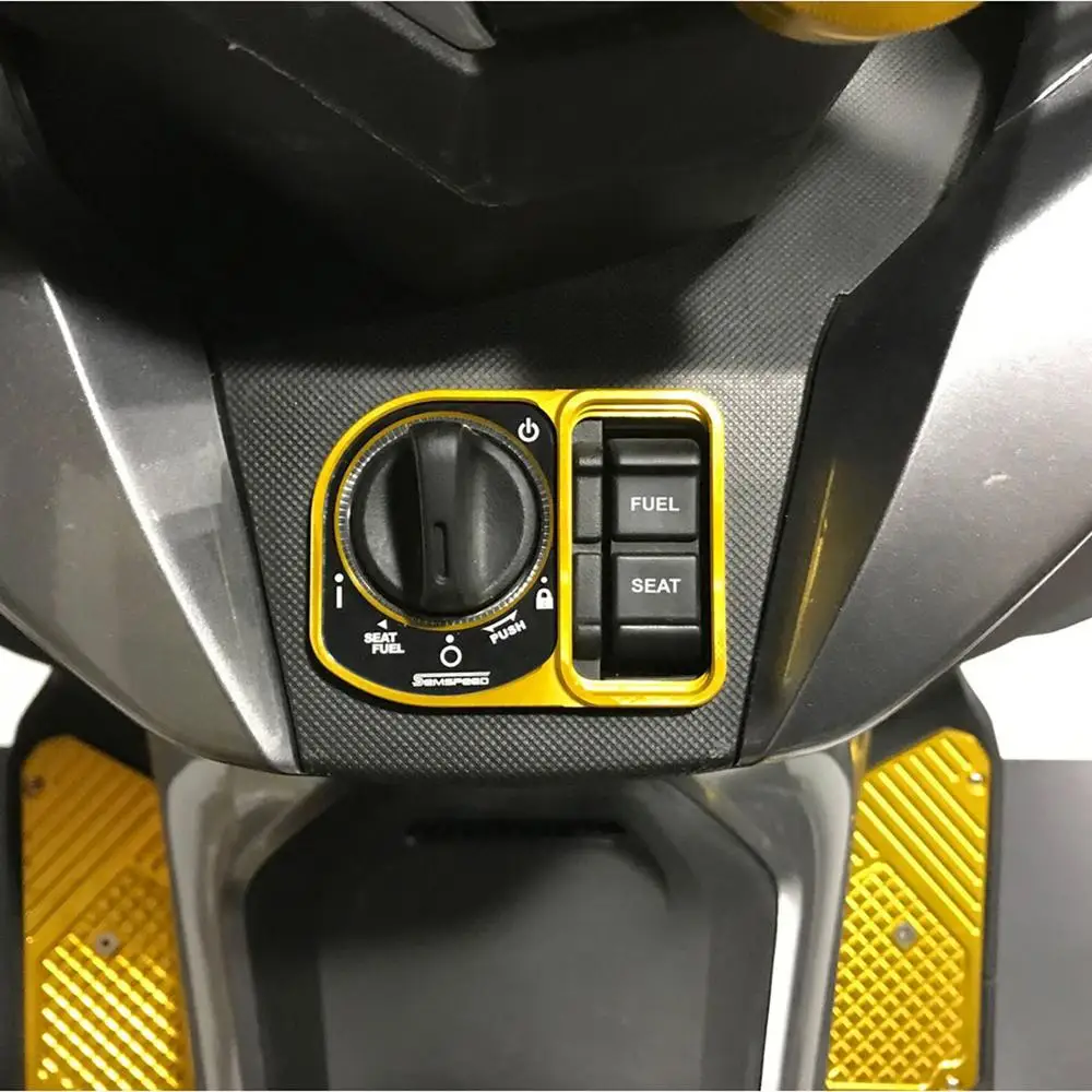 Для Honda Forza 125 250 300 MF13 2017 2018 2019 2020 SEMSPEED CNC мотоцикл электрический дверной замок