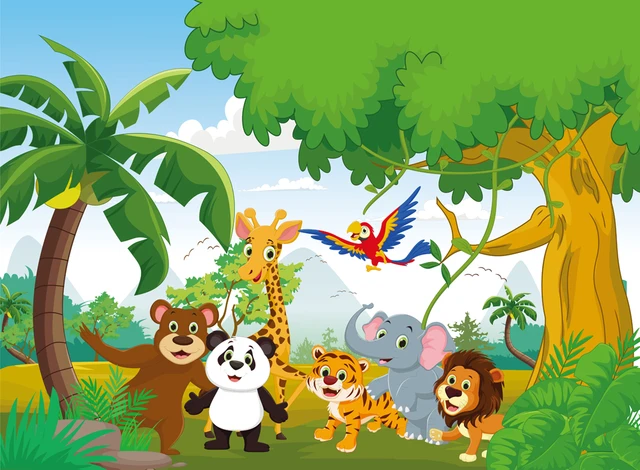 ジャングルの背景 漫画の動物の写真ブース 写真撮影 ビニール 誕生日の背景 Xt 7562 Aliexpress Mobile ジャングルの背景 漫画の動物の写真ブース 写真撮影 ビニール 誕生日の背景 Xt 7562 Aliexpress Mobile
