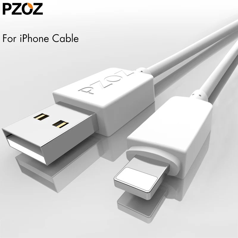 

PZOZ Fast Charging Usb Cable For iphone Xs Max Charger Sync Data Usb Short Cord Wire Cabel For iphone 5 5s 6s 6 s 7 Phone Cable