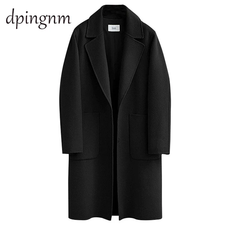 

Women Winter Coat 2019 Elegant Wool Warm Long Coat Korean Style Fashion Office Camel Coat