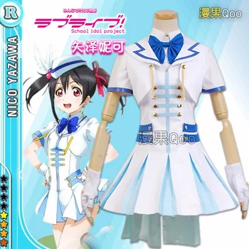 

[Customize]2017 Anime Love Live Nico Yazawa Wonderful Rush SJ Uniform Cosplay Costume Full Set For Halloween Free Shipping New