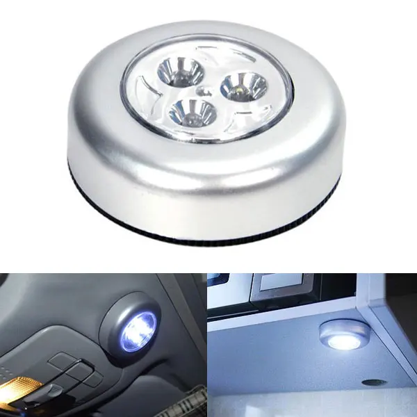 3 LED Light Battery Powered Stick LEDs Tap Touch Lamp Light led lights