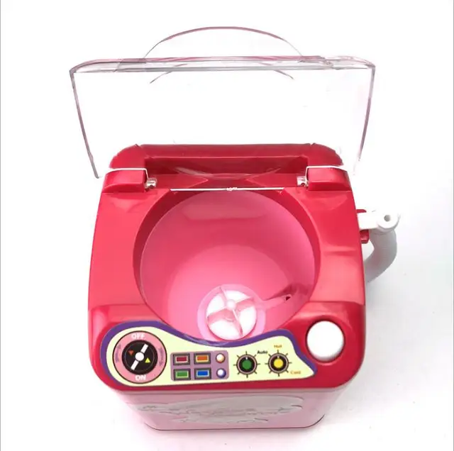 for barbie washing machine accessories furniture dream house accessories miniatures dolls parts decorations toy 3