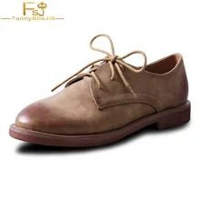 Весенняя женская обувь; оксфорды на плоской подошве; однотонные кроссовки со шнуровкой и круглым носком; Повседневные Вечерние модные женские туфли; большие размеры 10, 11, 12, 16; FSJ