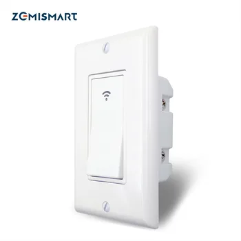 

Zemismart WiFi Switch Push Wall Switches Alexa Google Home Enable APP Remote Control