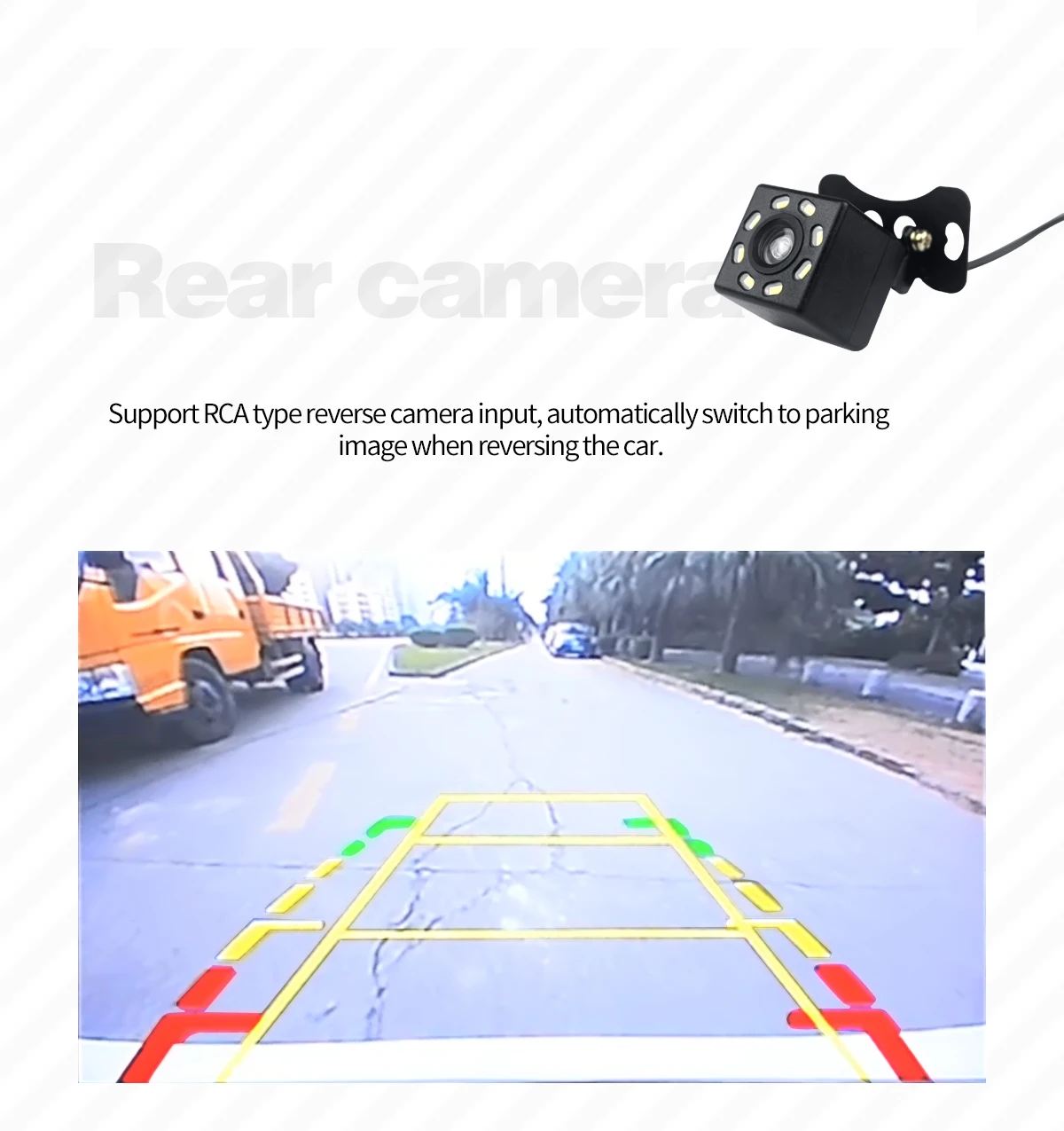 Best Latest 1 din 8" touch screen 8 Core 4GB RAM 32GB ROM Android 8.1 car autoradio stereo GPS Navi WIFI Bluetooth DVR reverse camera 12