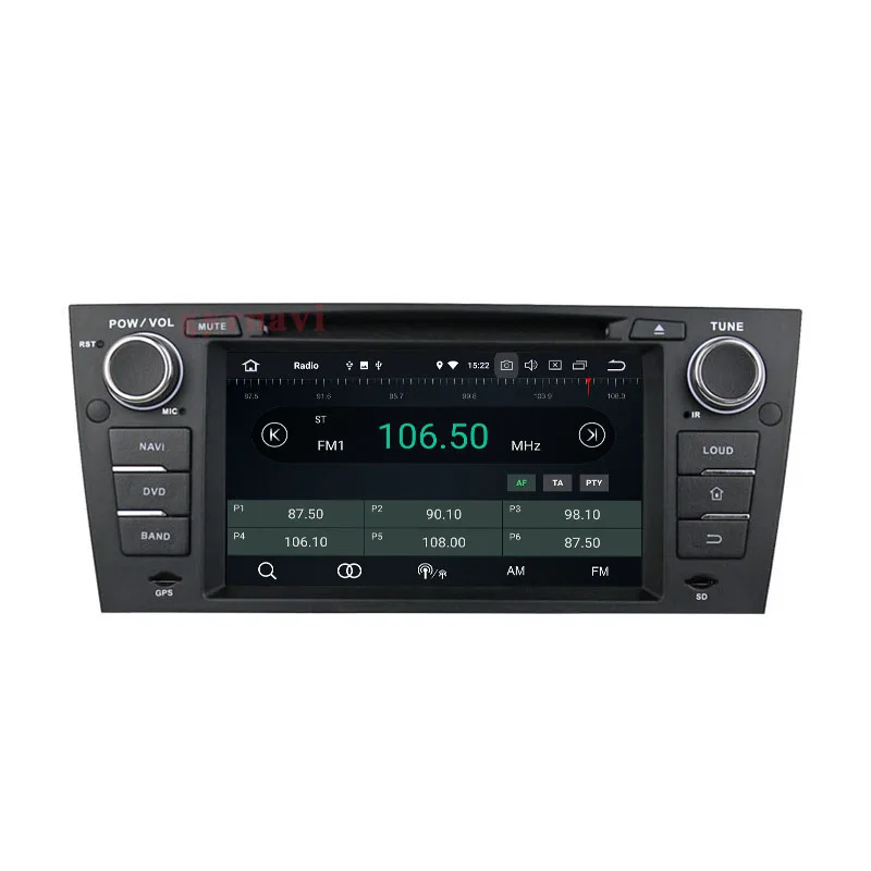 Clearance Octa core PX5 Android 8.0 car dvd gps player for BMW E90 E91 E92 E93 3 SERIES with 4G RAM 32G ROM wifi 4g usb auto Multimedia 4