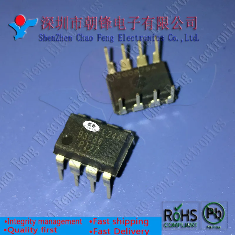 10 шт. AT93C86-10PI-2.7 93C86 DIP8 новый оригинал | Электроника