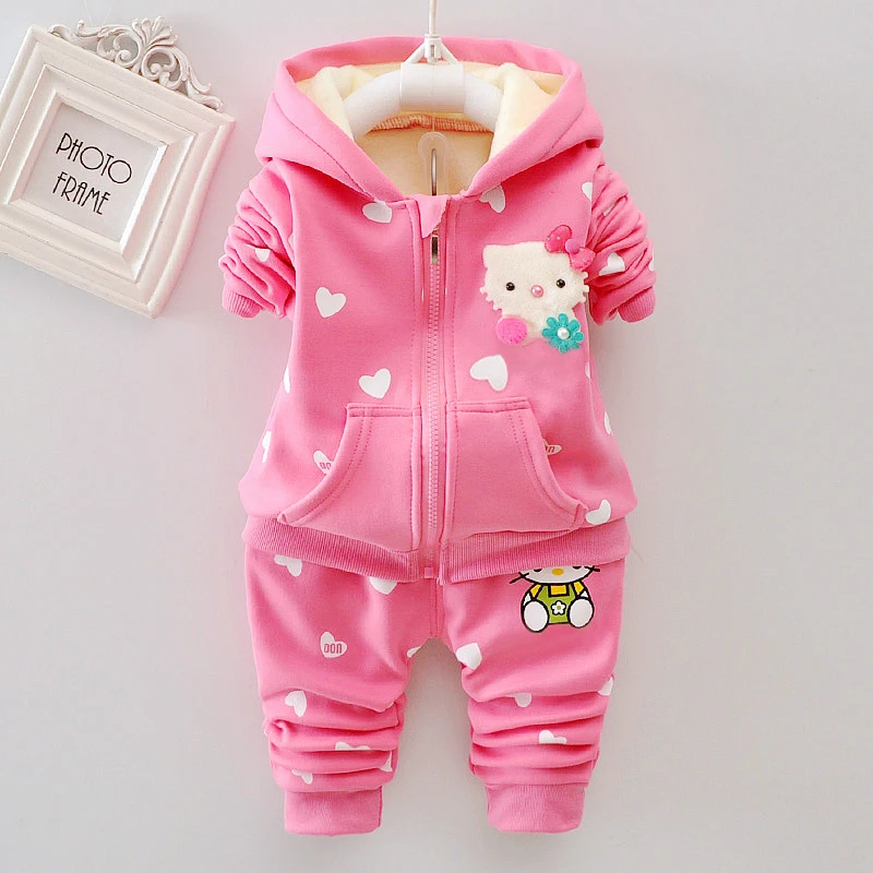 BibiCola Kids Girls clothing set 2018 new Autumn Winter baby girls velvet warm clothing set girls cartoon Christmas clothes suit BibiCola Kids Girls clothing set 2018 new Autumn Winter baby girls velvet warm clothing set girls cartoon Christmas clothes suit