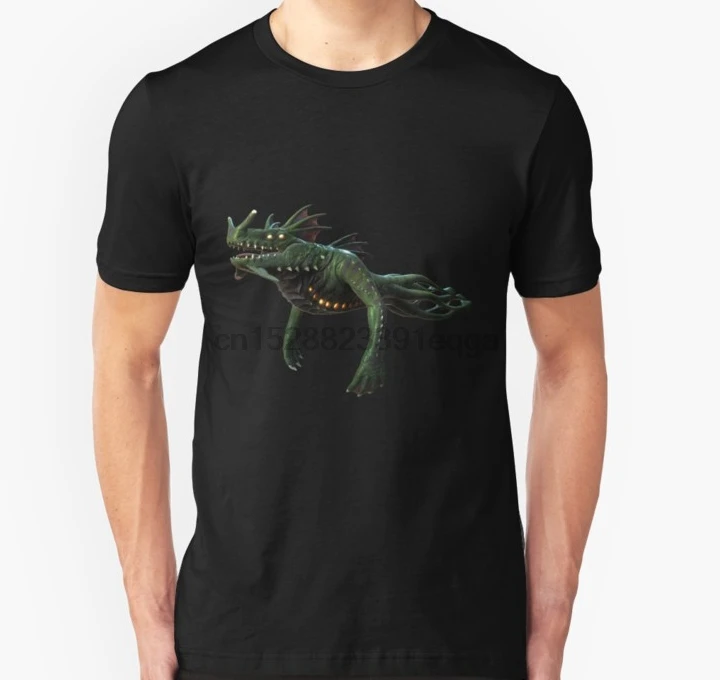 

Men Short sleeve tshirt Subnautica Sea Dragon Leviathan Unisex T Shirt Women t-shirt