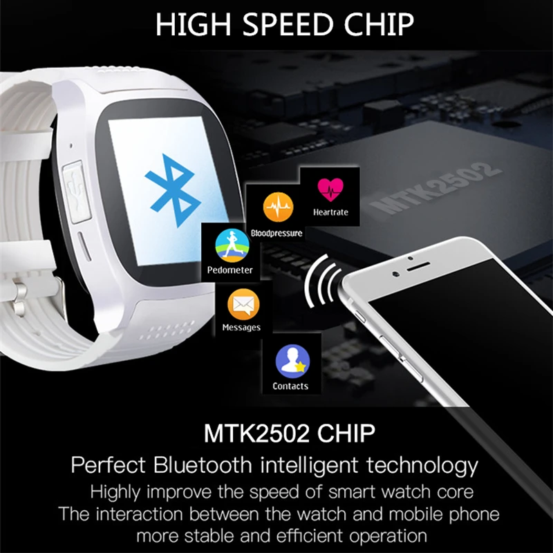 FREZEN T8 Bluetooth Смарт часы с поддержкой 2G SIM TF карты LBS камерой 0.3MP умные спортивные