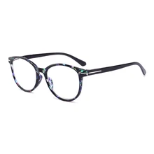 Новые очки для чтения, в стиле ретро лупа для Для женщин Для мужчин очки при дальнозоркости Пружинистые дужки печати заклепки черная рамка очки L3