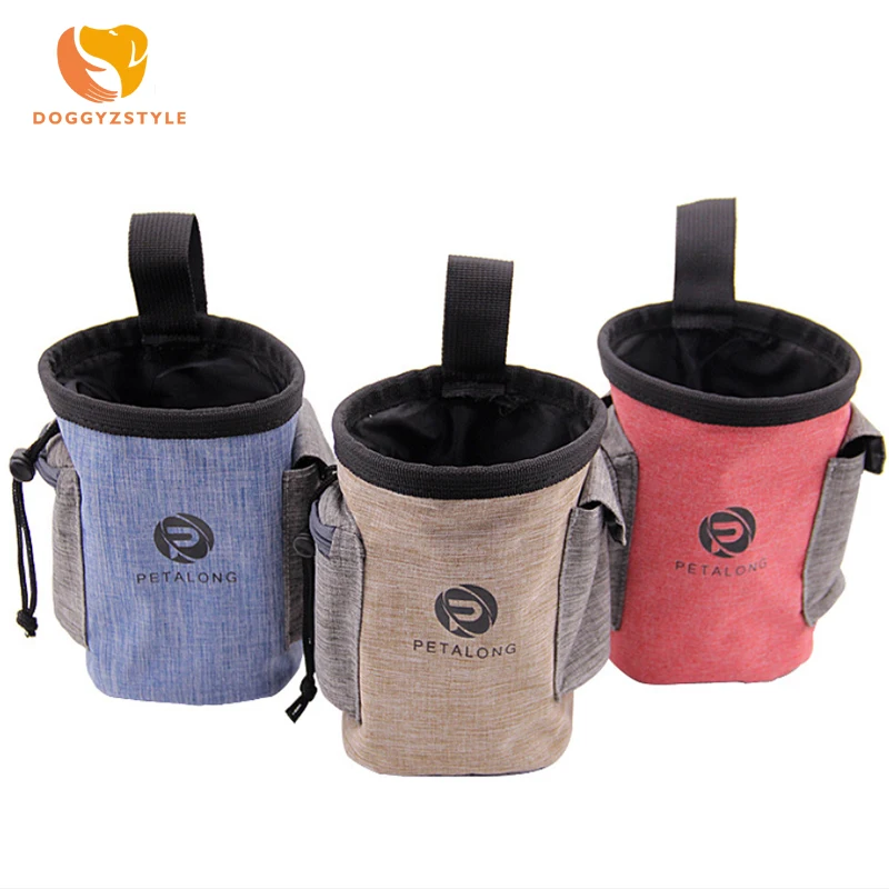 

3 Colors Durable Pet Dog Backpack Waterproof Snack Bag Pet Waist Bag For Outdoor Training Pet Carrier Bag Chihuahua DOGGYZSTYLE