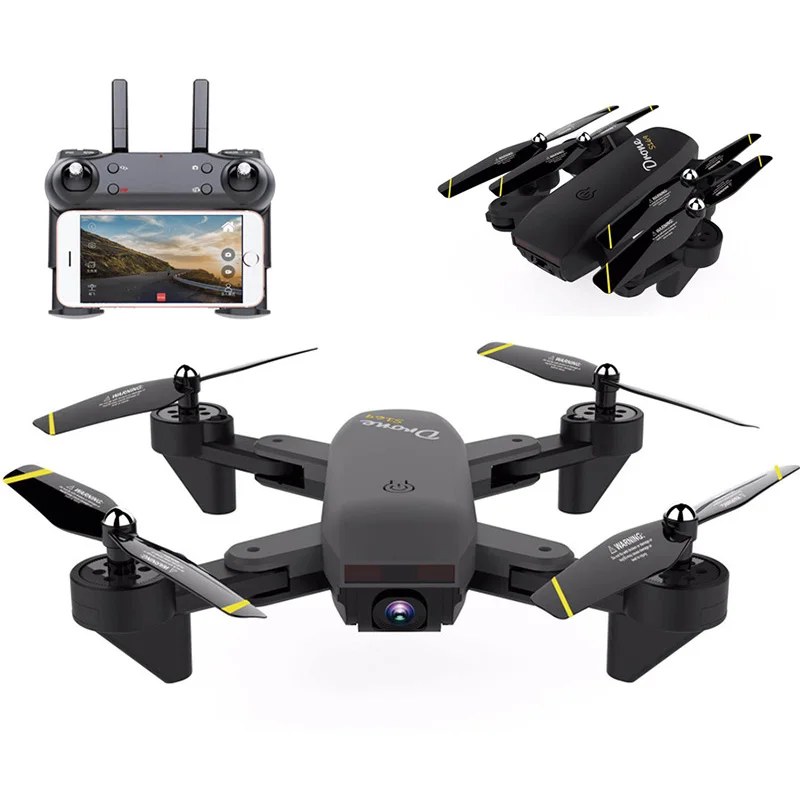 Новинка DM107S D107 двойная камера мини складной селфи RC Дроны с Wifi FPV 2MP Квадрокоптер VS