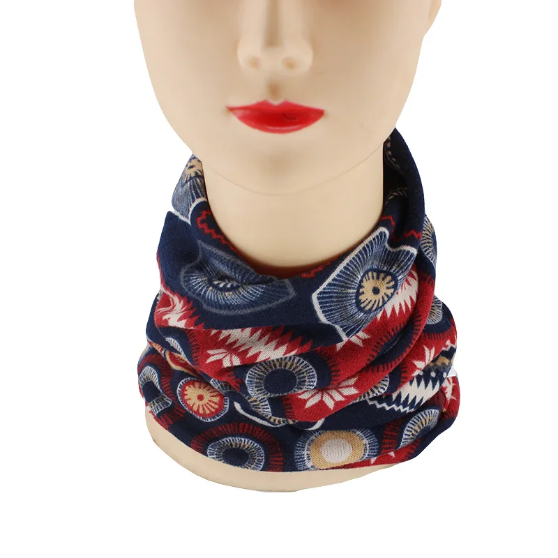Miaoxi новые модные женские шапочки Skullies дамские осенние шапочки шарфы цветочные для взрослых девочек Повседневная Кепка шапка Красочные Gorros TM-033