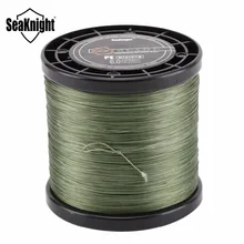 SeaKnight бренд 1000 м 8 ткет плетеные лески серии лезвия 8 прядей зеленый многонитевая PE линия 20-100LB 0,175-0,480 мм