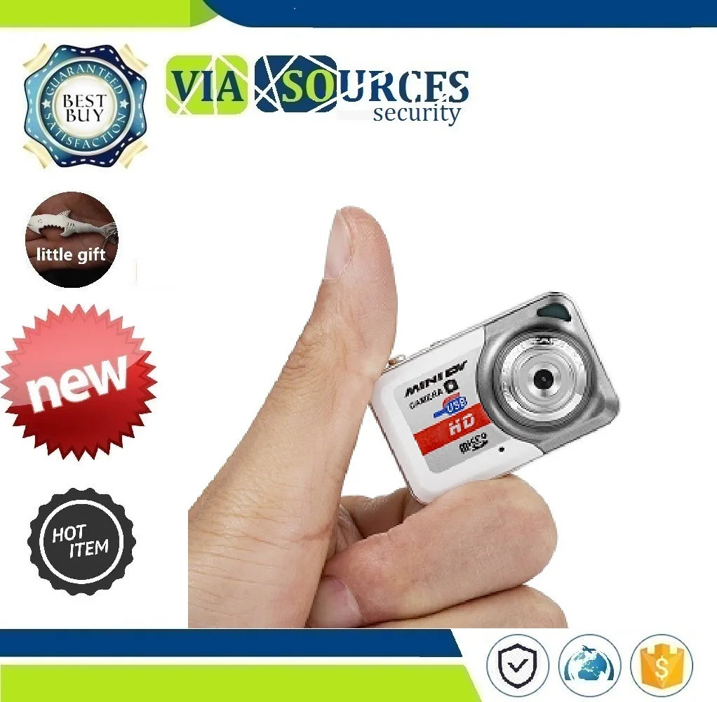 

Video Recorder Digital Small Cam Support TF Card Micro Secure Digital Memory Card HD 1280*720 Ultra Portable Mini Camera