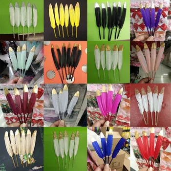 

Hot Selling Beautiful 26 Colour, Dyeing Goose Feathers,500pcs/Lot,Decorative Feathers,Feather Wedding Decor,Party Supplies