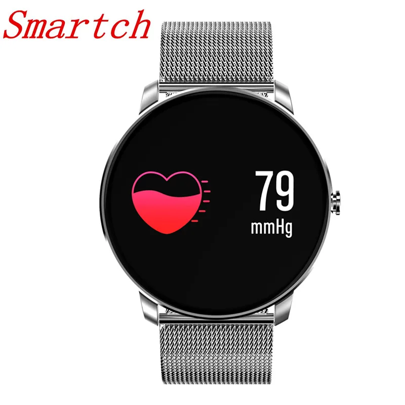 Smartch CF007S Color Display Screen Bracelet Measure Heart Rate Blood Pressure Fitness Tracker Smart Wristband watch | Электроника