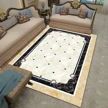 1400 мм* 2000 мм традиционное Мраморное покрытие для гостиной ковровое покрытие для кухни нескользящий коврик для спальни ковер для учебы домашний прямоугольный ковер