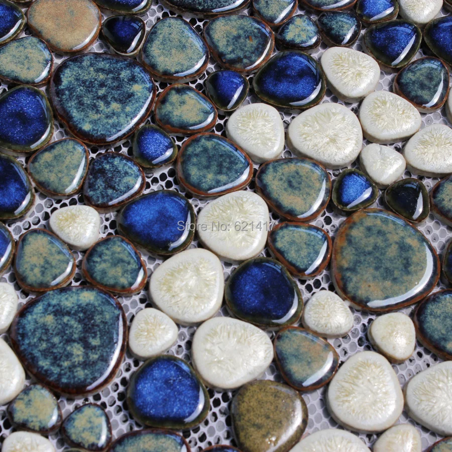 Online kopen wholesale pebble tegel backsplash uit china pebble ...