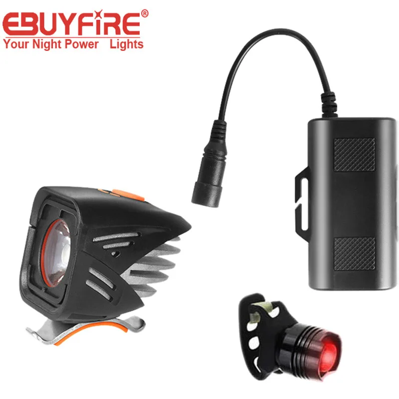 Велосипедный светильник EBUYFIRE L2 4400 мА/ч 4 режима лм велосипедный головной USB