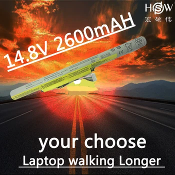 

HSW 14.4V 2200mAh Laptop Battery For LENOVO L12L4K01 L12S4E21 L12S4K01 L12M4E21 L12M4K0 for IdeaPad Z400 Z400A Z500 P400 P500