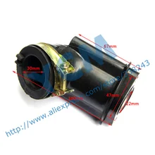 Intake Pipe 157 3 ATV Parts GY6 150CC Scooter Engine Parts Carburetor Manifoid intake Wholesale YCM