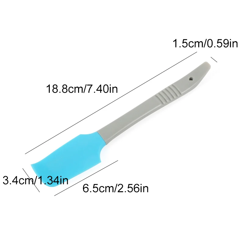 1 шт. FDA для выпечки, высокотемпературный крем для торта, маленький пищевой силиконовый скребок, лезвие для теста, нож для смешивания, кухонные инструменты для выпечки
