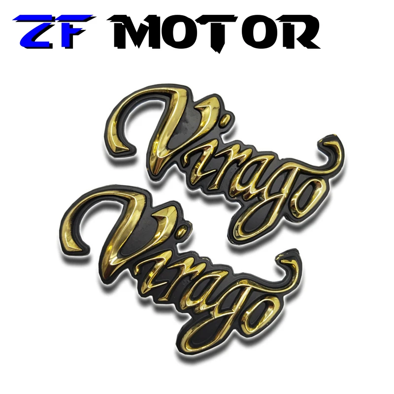 3D мотоциклов эмблемы газовый Топливный бак масла наклейки для Yamaha Virago XV700 XV535 XV400