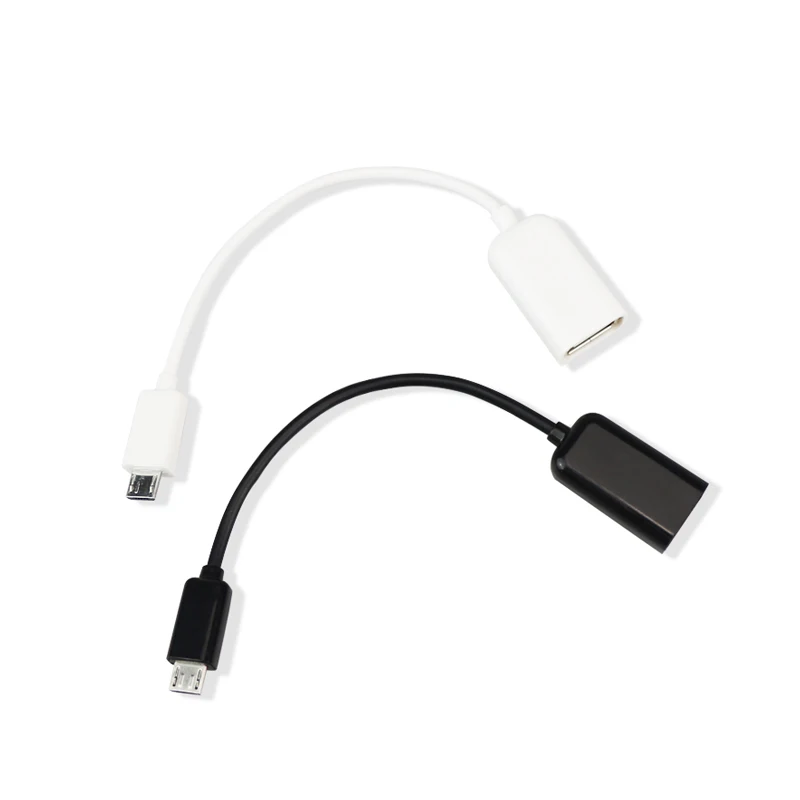 Sovawin 16 سنتيمتر عالية السرعة المصغّر USB وتغ كابل بيانات إلى الإناث USB المضيف وتغ محول ل وحي PC شاحن هاتف محمول يعمل بنظام تشغيل أندرويد