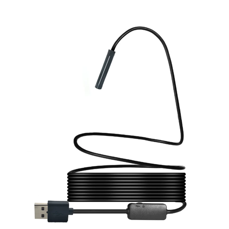 8MM HD1200P Waterproof IP68 WiFi USB Endoscope Camera Wire Snake Tube Inspection Borescope For Smart Phone
