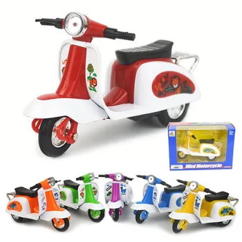 

Mini Alloy Women's Motorcycle Girl Model Toys Educational Pull back Toy Children Kids Best Birthday Gift Model