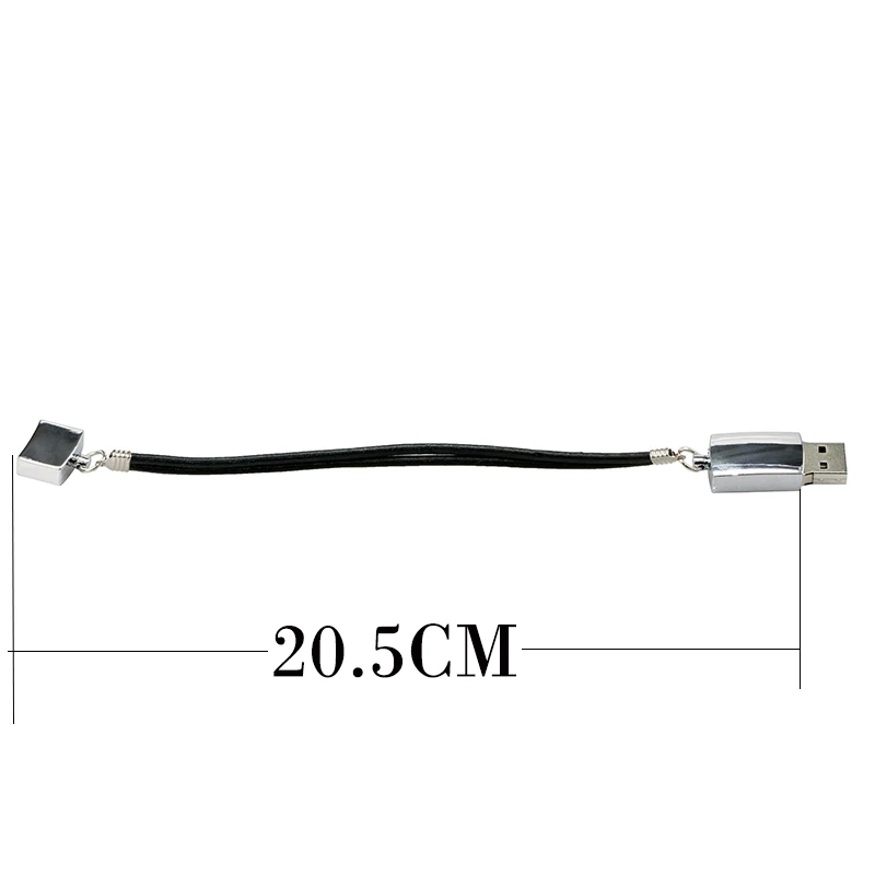 Флеш диск USB 2 0 металлический браслет на запястье usb накопитель карта памяти 8 Гб