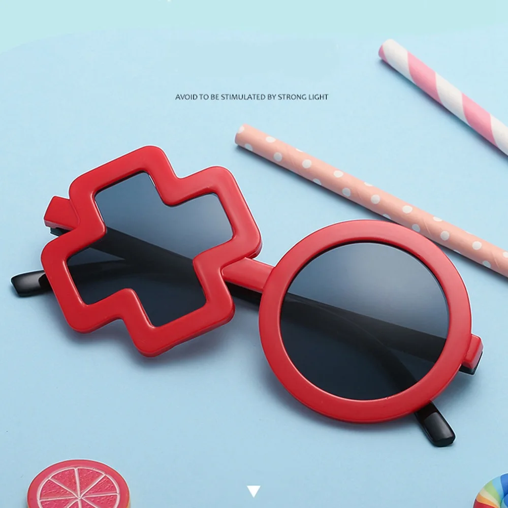 

MINIMUM Children Polarized XO Shape Sunglasses Protecting Children's eyes eyewear Cutie Colorful Summer Babies Sunglasse Anti-UV