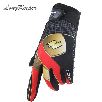 

LongKeeper Men Gloves Full Finger Gloves for Fitness Work Out Guantes Eldiven Blue Red Gray Black Orange Quick Drying G266-1