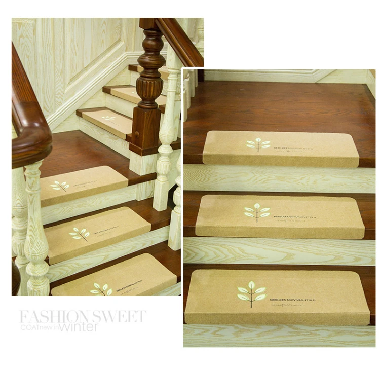 5 шт. светящиеся лестницы коврики самоклеящиеся для лестницы и пола ковры домашний офис наклейка на лестницу Нескользящие лестницы-ступени коврики
