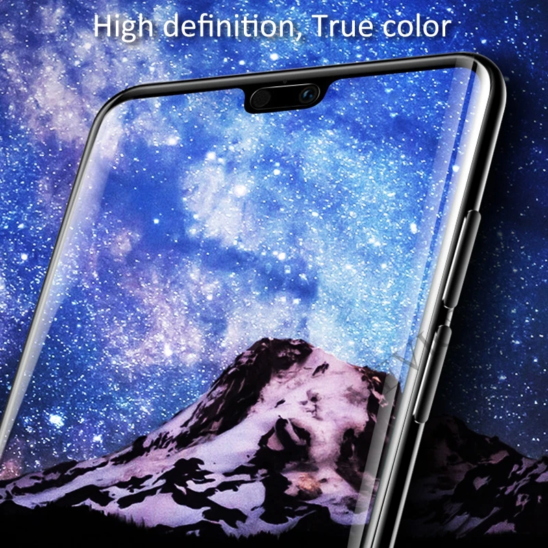 9D изогнутое закаленное стекло Sof EdgeTempered для Huawei P20 Pro P30 P10 Lite Mate 20 30 Защита экрана