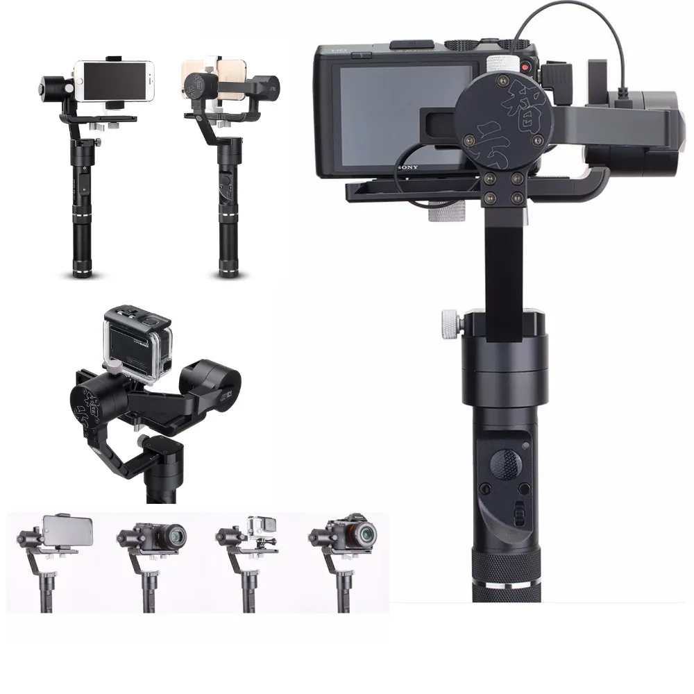 Zhiyun Crane M 3 Axis Gimbal Stabilizer for Sports font b Cameras b font Smartphones for