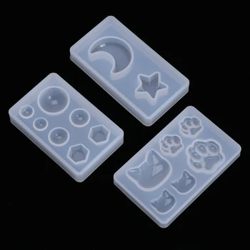 

Silicone Mold DIY Crafts Claw Moon Geometry Mirror For Jewelry Making Decorative Best Gift For Jewelry Making Tool Accessory