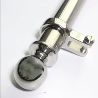 סירה ימית Deck דגל הקוטב & Socket Base 30" / 760mm 316 סירה ימית נירוסטה לדיג Flatable קיאק קאנו סירה יאכטה אביזרים (2)