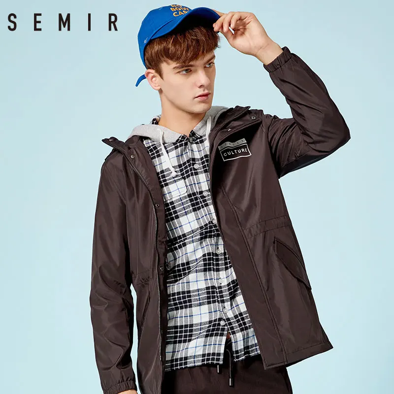 SEMIR куртка для мужчин уличная спортивная осень 2019 новая индивидуальная