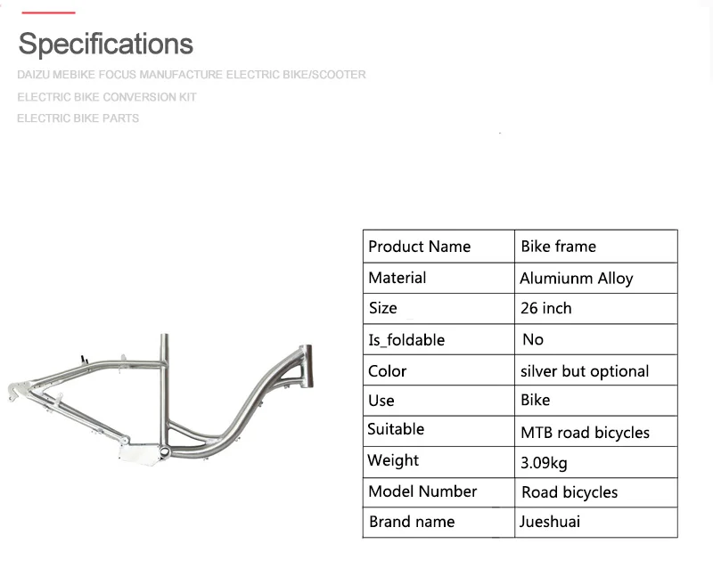 Excellent 26" Aluminum Bicycle Frame MTB Bicycle Frame Mountain Bike Quadro Bicicleta MTB Vtt Tout Suspendu Bicicleta BMX Road Cadre Velo 1 Excellent 26" Aluminum Bicycle Frame MTB Bicycle Frame Mountain Bike Quadro Bicicleta MTB Vtt Tout Suspendu Bicicleta BMX Road Cadre Velo 1