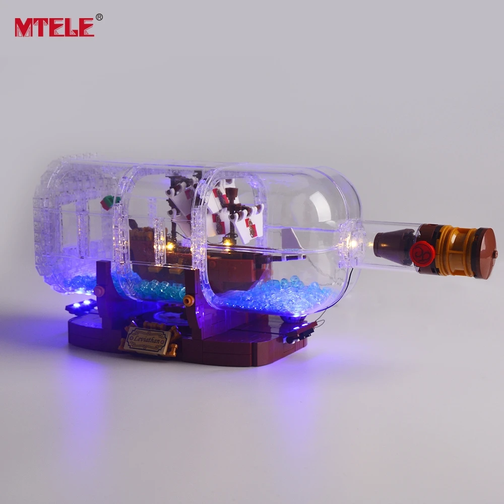 Набор светодиодсветильник MTELE (с батарейным блоком) для серии 21313 Ideas доставка в